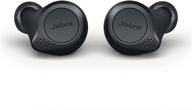 jabra elite active 75t true wireless earbuds: wireless charging renewed edition in gray logo