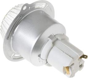 img 1 attached to 🔦 GE WB08T10002 Lamp Housing Assembly - Authentic OEM Component for GE Ovens