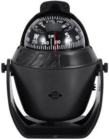 img 3 attached to High Precision Digital Marine Compass with LED Light for Navigation, Car, Boat, and Marine