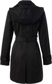 img 3 attached to GUESS Womens Ladies Breasted Trenchcoat Women's Clothing for Coats, Jackets & Vests