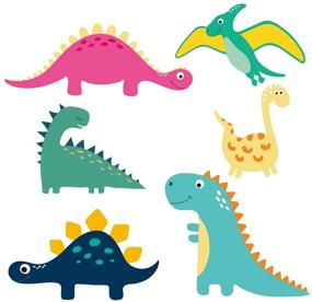 img 4 attached to Transfers Dinosaur Stickers Appliques Decorations
