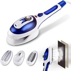 img 4 attached to 👕 XBDUS Handheld Steamer for Clothes - Powerful Wrinkle Remover and Portable Steam Iron with 2 Removable Brushes, Ideal for Home and Travel Use