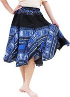 👧 raan pah muang dashiki elastic girls' skirt & skort clothing logo