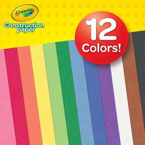 img 2 attached to 🖍️ Crayola Construction Paper, 240 Pack, Variety of Colors