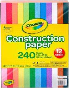 img 3 attached to 🖍️ Crayola Construction Paper, 240 Pack, Variety of Colors