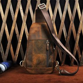 img 3 attached to 🕰️ Timeless Elegance: Vintage Leather Business Casual Outdoor Essentials