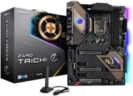 asrock z490 taichi: the future-ready motherboard for intel core processors (socket 1200) logo