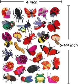 img 1 attached to Butterfly Insect Scrapbook Stickers Sheets