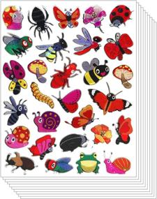 img 2 attached to Butterfly Insect Scrapbook Stickers Sheets