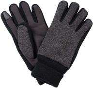 🧤 levis heathered touchscreen stretch gloves for men - men's accessories in gloves & mittens logo