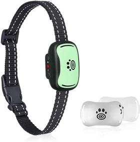 img 4 attached to 🐶 Premium Bark Collars: Humane No-Shock Anti-Bark Collars for Small & Medium Dogs, Beep & Vibrate Features - Pet Training Collar