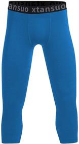 img 4 attached to 🏀 Compression Basketball Leggings: Training, Running, Boys' Clothing, and Active