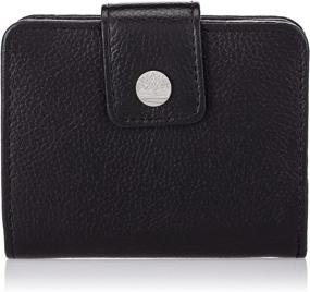 img 4 attached to 💼 Timberland Women's RFID Small Indexer Leather Wallet: Sleek Billfold Protection