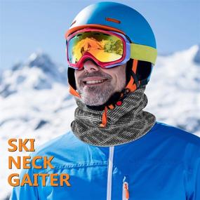 img 1 attached to 🧣 EXski Gaiter Warmer: Top Choice for Men's Motorcycling & Running Accessories