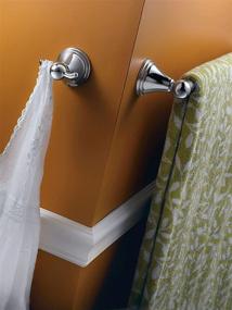 img 1 attached to 🛁 Enhance Your Bathroom with the Moen DN8403CH Preston Double Robe Hook in Chrome - Stylish and Functional!