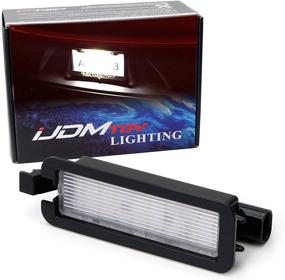 img 4 attached to 🔦 OEM-Fit 3W 18-SMD LED License Plate Light Kit by iJDMTOY - Compatible with Dodge Charger & Challenger 2015-up, Chrysler 300 & Pacifica, Jeep Compass 2017-up, etc.