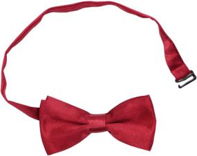img 1 attached to Stylish JAIFEI Toddler Kids 4 Clips Adjustable Suspenders and Matching Bow Tie Set – Trendy Accessories for Little Ones!