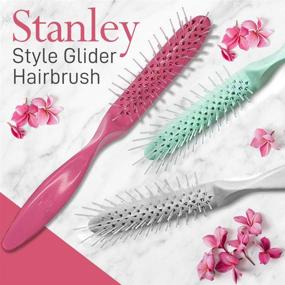 img 3 attached to Stanley Products Essentials Glider Hairbrush