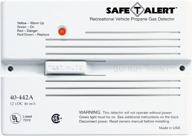 🔥 safe t alert 40-442-p-wt propane/lp gas alarm - 12v, 40 series flush mount, white (improved seo) logo