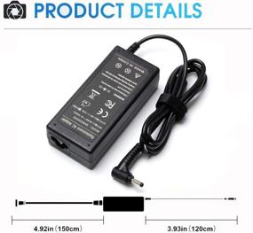 img 2 attached to High-Quality 65W/45W School AC Adapter Charger for Lenovo IdeaPad & Yoga; Flex Power Supply Cord