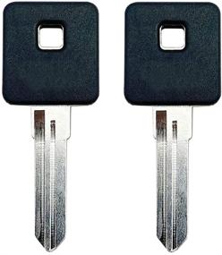 img 4 attached to 🔑 2Pcs Uncut Blank Key Blanks for Harley Davidson Sportster Bike Models X48 X72 XL883 XL1200 Muscle Fat Boy Iron Low Rider Street BOB Breakout Superlow (Long Key Blank 2pcs)