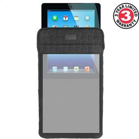 img 3 attached to 📱 USA Gear Tablet Sleeve - Protective Tablet Carrying Case with Touch Capacitive Screen Protector, Shoulder Strap - iPad 5th-8th Gen & iPad Air 2/Pro Compatible - Fits 9" Tablets