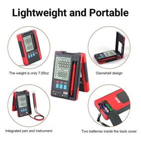 img 3 attached to Vafany Digital Multimeter: Voice Control, Auto-Ranging AC/DC 🔋 Voltage Tester with 6000 Counts, Battery, Resistance, Capacitance, Continuity