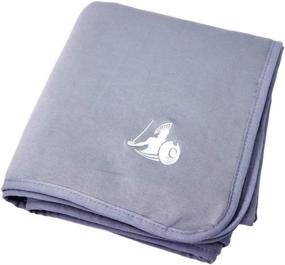 img 4 attached to 🌿 EMF Protection Blanket - Full Size Organic Bamboo Blanket for Beds, Couches, Pregnancy - DefenderShield Shielding from EMF & 5G Radiations (Full - 75" x 53")