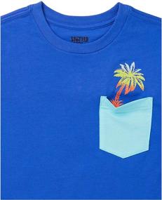 img 2 attached to Spotted Zebra Boys' Short-Sleeve T-Shirts: Vibrant, Durable & Stylish Tops