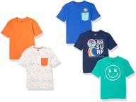 spotted zebra boys' short-sleeve t-shirts: vibrant, durable & stylish tops logo