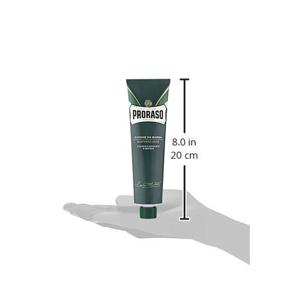 img 1 attached to 🪒 Proraso Refreshing and Toning Shaving Cream for Men - Menthol & Eucalyptus, 5.2 oz.