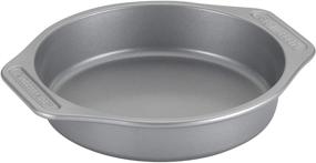 img 1 attached to Premium 10-Piece Farberware Nonstick Steel Bakeware Set: Includes Cooling Rack, Baking Pan, Cookie Sheet, Bread Pan, and Cooling Grid in Sleek Gray Finish