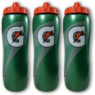 🥤 gatorade 32 ounce contour style squeeze water bottle, pack of 3 logo