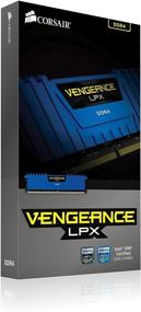 img 2 attached to Corsair CMK16GX4M4A2400C14B Vengeance LPX 16GB (4X4GB) DDR4 DRAM 2400MHz (PC4-19200) C14 Memory Kit - Blue