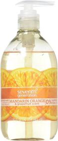 img 3 attached to 🍊 Seventh Generation Hand Wash - Mandarin Orange & Grapefruit Scent, 12 oz, Pack of 2