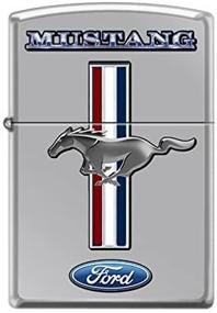 img 1 attached to Zippo Mustang Polish Chrome Lighter