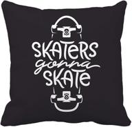 awowee skateboarding skateboard pillowcase decorative logo