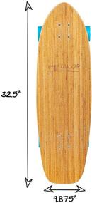 img 2 attached to 🏄 TailorShape Surf Skateboard: Bamboo and Canadian Maple SurfSkate Surf Trainer for Smooth Cruising and Dynamic Carving