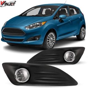 img 4 attached to 🚗 Фары Winjet, совместимые с [2014-2016 Ford Fiesta] - Комплект дневных ходовых огней с переключателем и набором проводки