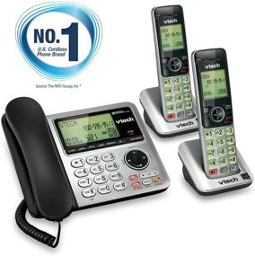 img 3 attached to VTech CS6649-2 DECT 6.0 2-Handset Landline Telephone: Crystal Clear Communication and Reliable Handsets