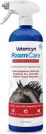 🐴 promote healthy skin and coat with vetericyn foamcare equine shampoo, infused with aloe логотип