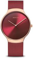 bering womens quartz watch stainless logo