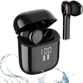 img 4 attached to Беспроводные водонепроницаемые наушники Bluetooth Earphones