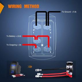 img 2 attached to 🔋 Long-lasting Performance with Nilight Rocker Switch Lights Warranty