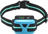 🐶 adjustable dog bark collar with 5 levels, safe shock, beep vibration, smart correction - waterproof, rechargeable anti barking collar for small medium large dogs - led indicator logo