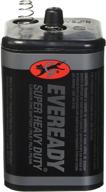 🔋 6-вольтовая батарейка для фонарей от eveready, модель 1209 super heavy duty, длительная работа для кемпинга, походов, и других активностей на природе. логотип