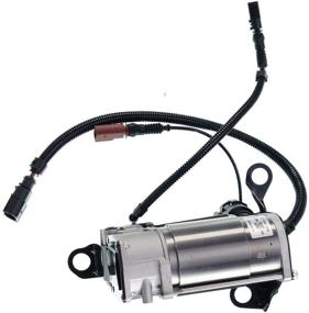 img 2 attached to 🚗 Suspension Air Compressor Pump for Audi S8 A8 Quattro 2002-2010 AWD: Reliable, High-Quality Solution