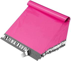 img 4 attached to 💌 10X13 100 Pcs Pink Poly Mailers Shipping Envelopes - Fuxury Enhanced SEO