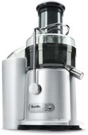 🍏 breville je98xl juice fountain plus: powerful centrifugal juicer, sleek stainless steel design логотип