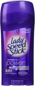 img 1 attached to 🌸 Lady Speed Stick Antiperspirant Deodorant, Invisible Dry, Wild Freesia 2.30 oz - Long-lasting Protection with a Floral Twist